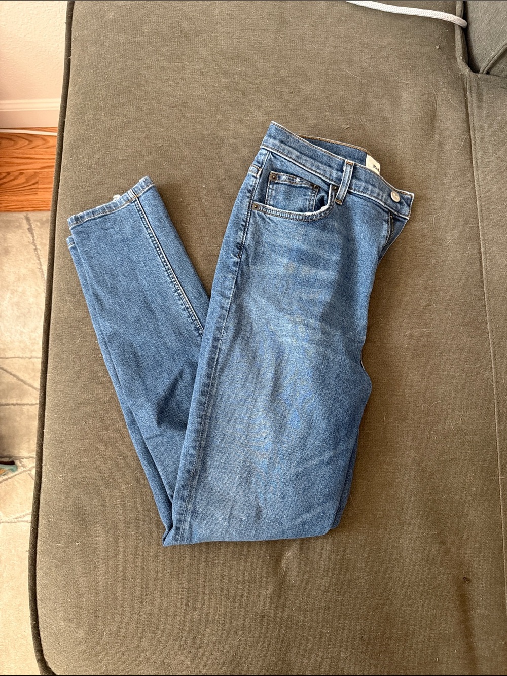 Reformation Medium Blue High-Rise Jeans